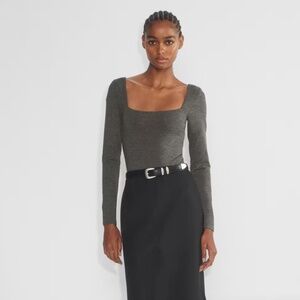 Aritiza BABATON Contour Squareneck Longsleeve Bodysuit